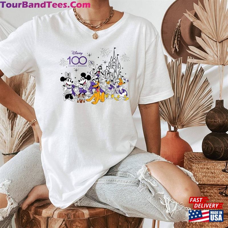 Year Disney Shirt 100Th Anniversary Woman Sweatshirt Magical Castle Unisex Classic 29Uf182682 – Utopia Fashion