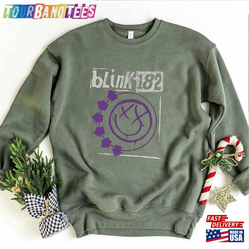 World Tour Shirt Vintage Blink Band Tee Sweatshirt Unisex 29Uf171468 – Utopia Fashion