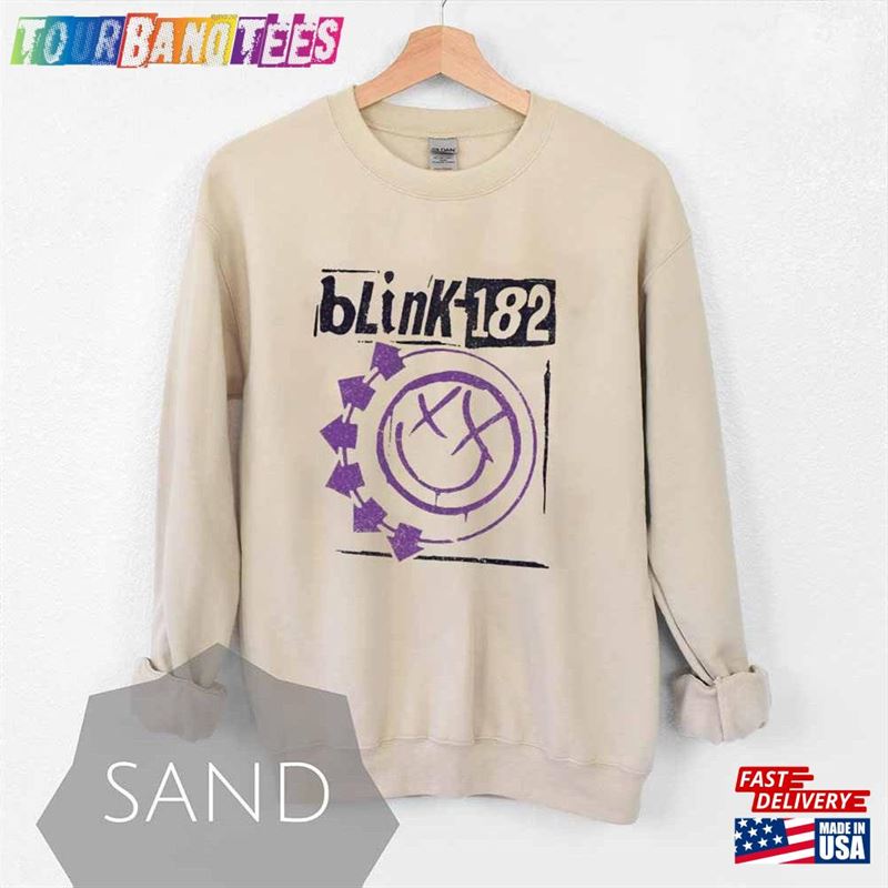 World Tour Shirt Vintage Blink Band Tee Sweatshirt Unisex 29Uf171468 – Utopia Fashion