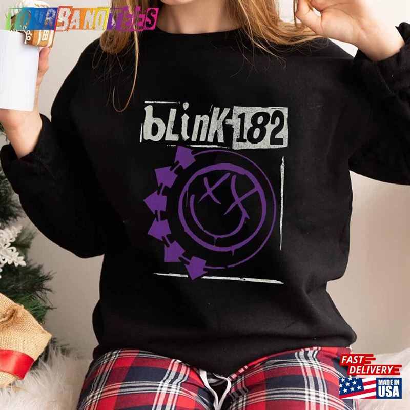 World Tour Shirt Vintage Blink Band Tee Sweatshirt Unisex 29Uf171468 – Utopia Fashion