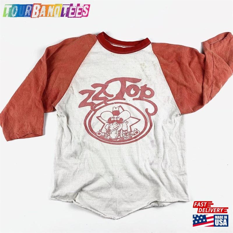 Zz Top Texas Tour Vintage Band Classic Rock Tee Raglan Shirt Unisex Sweatshirt 29Uf173432 – Utopia Fashion