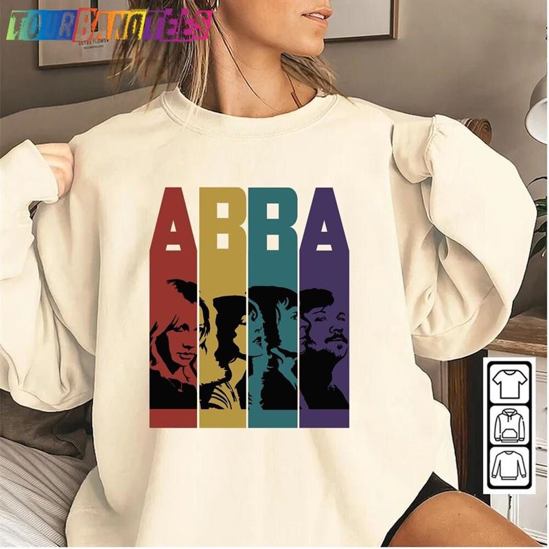 Vintage Sweatershirt Rock And Roll Shirt Abba The Tour T-Shirt Unisex Sweatshirt 29Uf179826 – Utopia Fashion