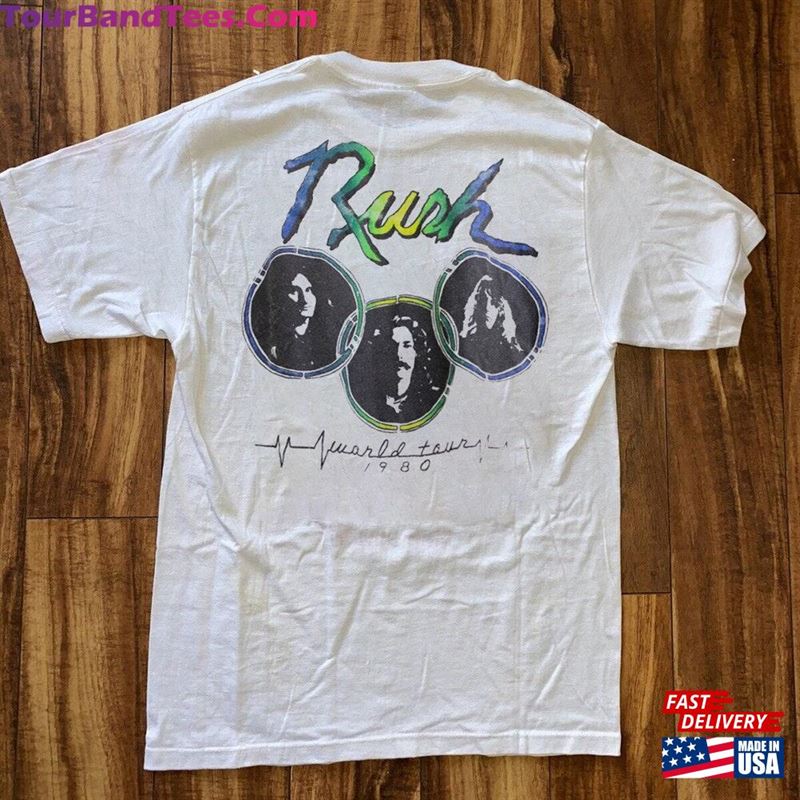 Rush World Tour Concert T-Shirt’80 Sweatshirt Unisex 29Uf166718 – Utopia Fashion