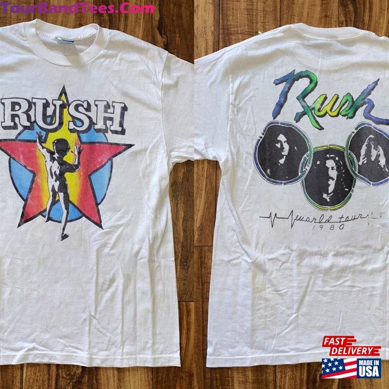 Rush World Tour Concert T-Shirt’80 Sweatshirt Unisex 29Uf166718 – Utopia Fashion