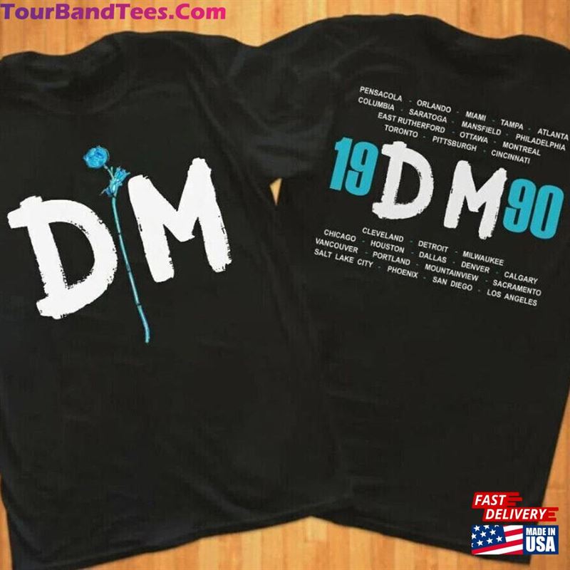 Depeche Mode Violator Us Tour T-Shirt Vintage 90S Rock Band Shirt Hoodie 29Uf166680 – Utopia Fashion