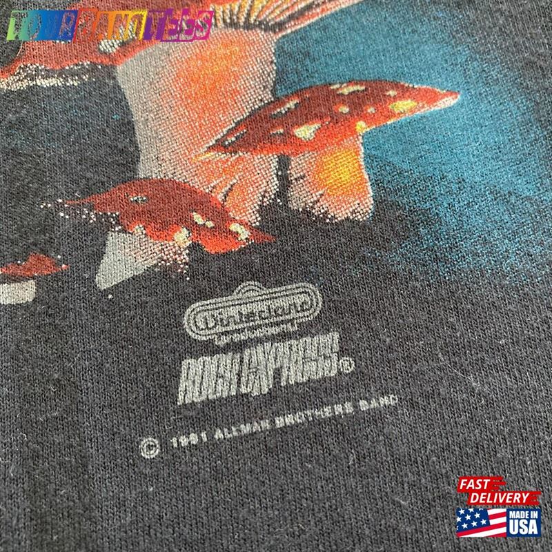 The Allman Brothers Band Tee Vintage 1990S Screen Stars Winterland Made In Canada Single Stitch T-Shirt Macon Georgia Hoodie Sweatshirt 29Uf171960 – Utopia Fashion