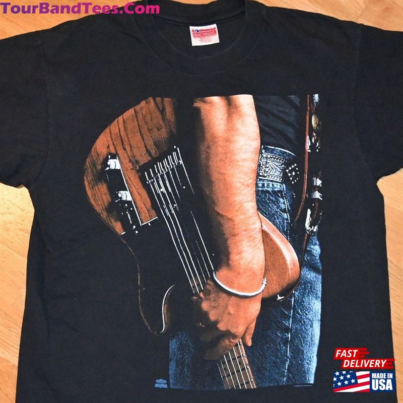 Bruce Springsteen Vintage Concert 1990’S World Tour Rock Tee T Sweatshirt T-Shirt 29Uf167126 – Utopia Fashion