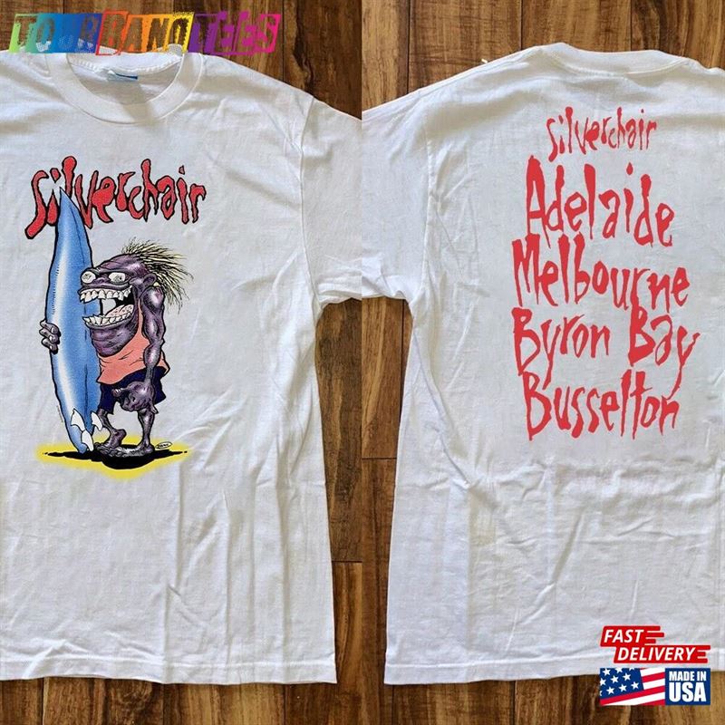 Silverchair Tour Surfin’Bird World T-Shirt Unisex 29Uf171226 – Utopia Fashion