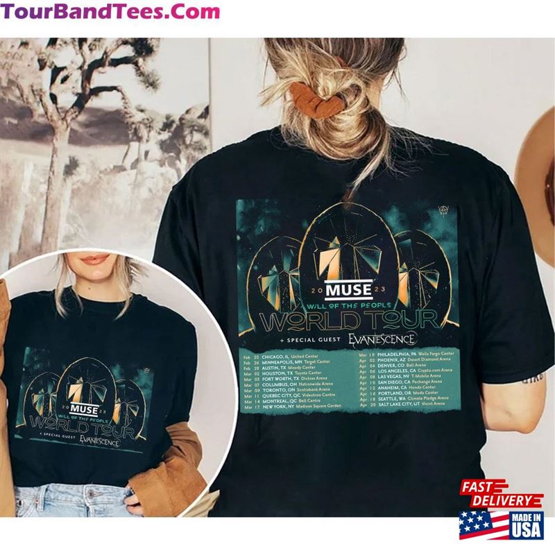 Sided Muse Will Of The People World Tour Shirt Merch Fan Gift Unisex T-Shirt Crewneck Sweatshirt Hoodie 29Uf169171 – Utopia Fashion