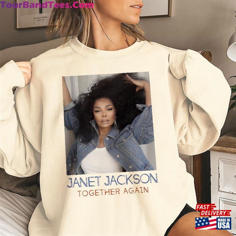 Sides Janet Jackson Together Again Tour Dates World Double Sided Music Day Sweatshirts T-Shirt Gifts Unisex Hoodie 29Uf167658 – Utopia Fashion