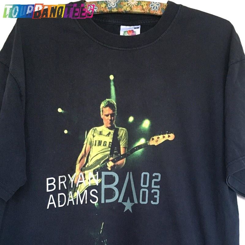 Bryan Adams World Tour T-Shirt Vintage Shirt Band Unisex Hoodie 29Uf174691 – Utopia Fashion