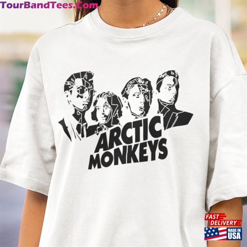 Arctic Monkeys North American Tour Shirt Rock Band Unisex T-Shirt 29Uf165466 – Utopia Fashion