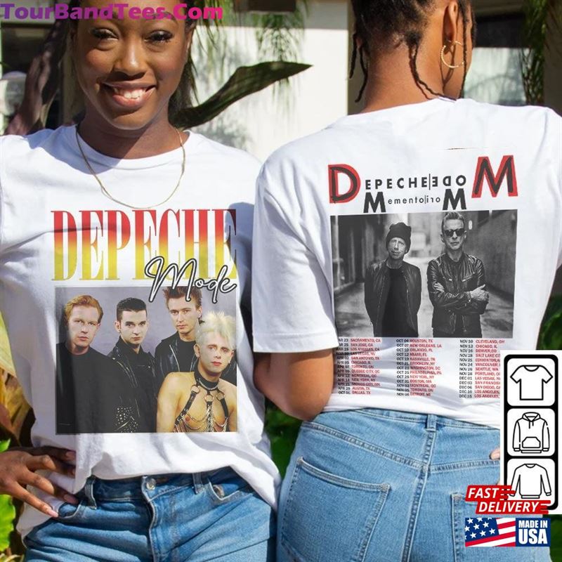 Depeche Mode Memento Design Graphic Mori World Tour T-Shirt Shirt Unisex 29Uf187627 – Utopia Fashion