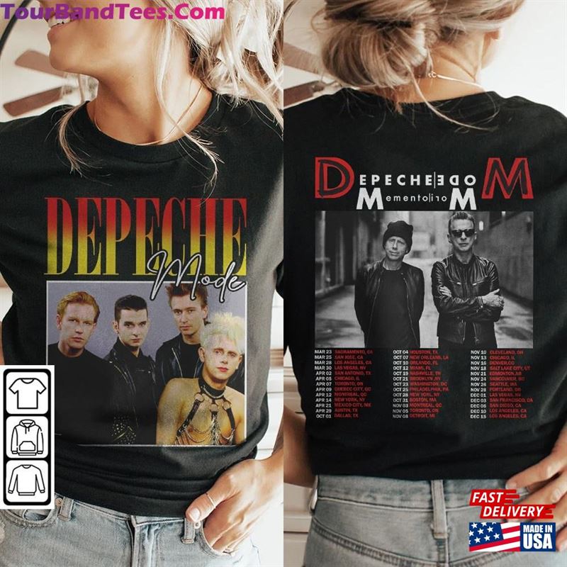 Depeche Mode Memento Design Graphic Mori World Tour T-Shirt Shirt Unisex 29Uf187627 – Utopia Fashion