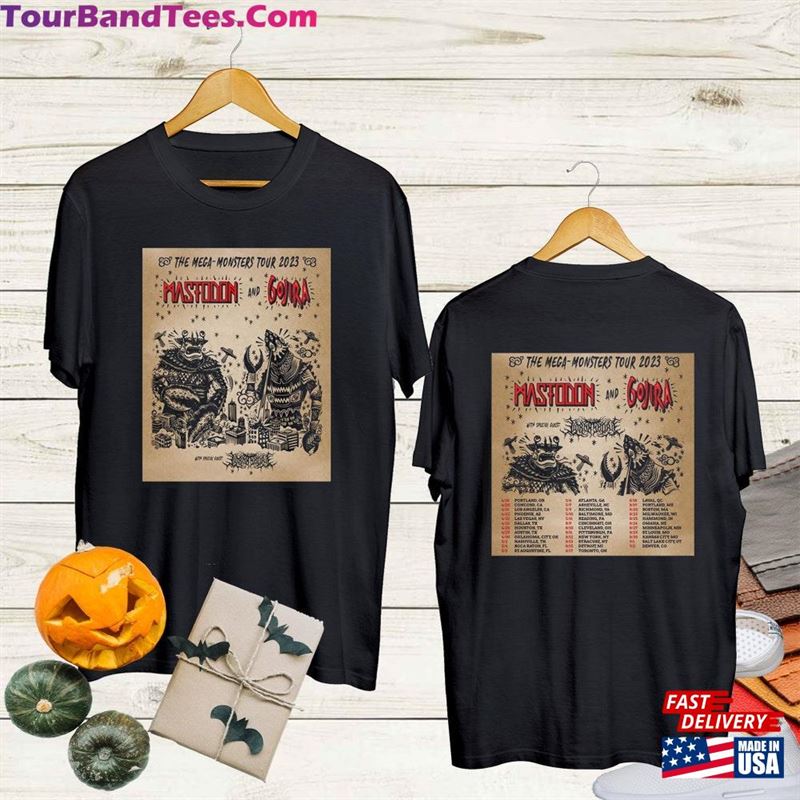 Gojira And Mastodon T-Shirt Full Size S 5Xl Music Vintage Shirt The Mega Hoodie Sweatshirt 29Uf166326 – Utopia Fashion