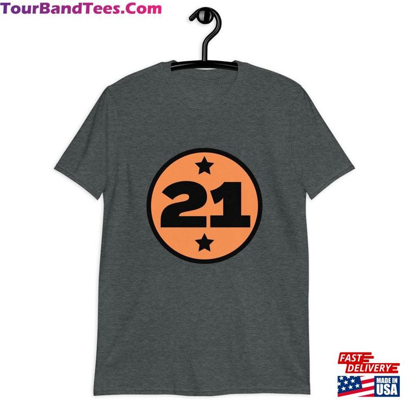 Years Old Number Twenty Orange Sport Us Unisex Short Sleeve T-Shirt Sweatshirt 29Uf172680 – Utopia Fashion