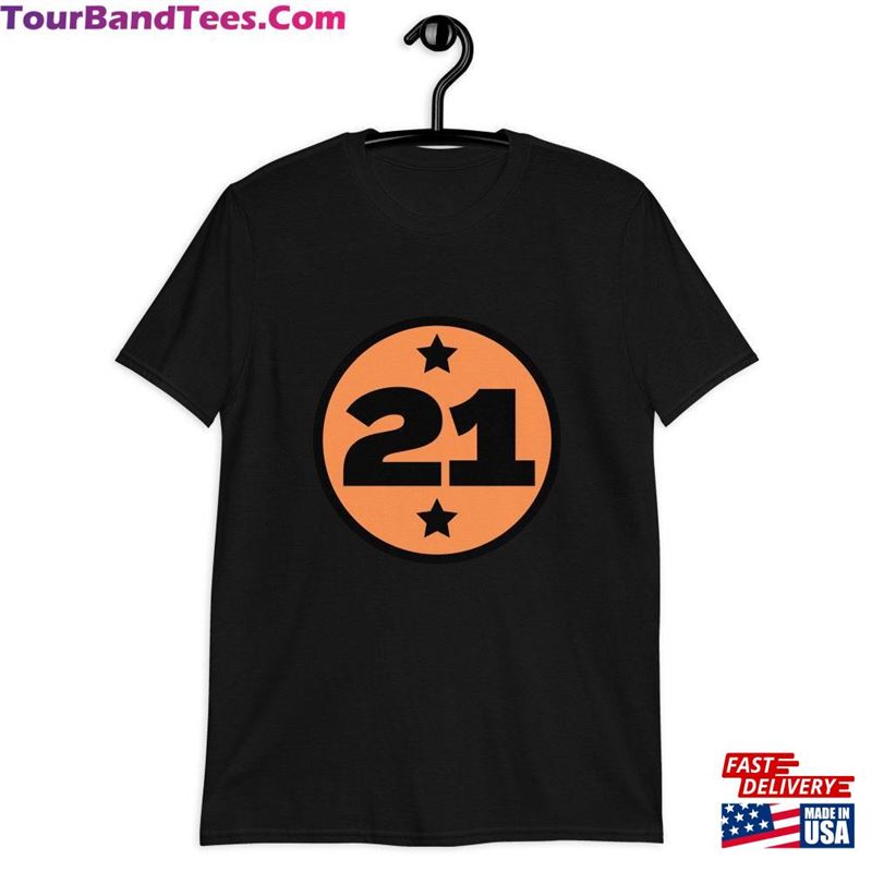 Years Old Number Twenty Orange Sport Us Unisex Short Sleeve T-Shirt Sweatshirt 29Uf172680 – Utopia Fashion