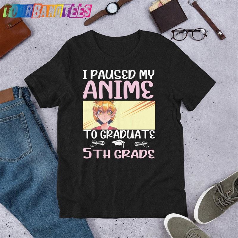 5Th Grade Graduation Anime Graduate Elementary Girls Unisex T-Shirt Hoodie Classic 29Uf178881 – Utopia Fashion