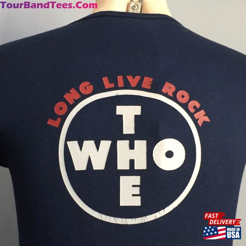 70S Vintage The Who Kids Are Alright Long Live Rock Band Promo Concert Movie T-Shirt Xs X Sweatshirt Hoodie 29Uf167003 – Utopia Fashion