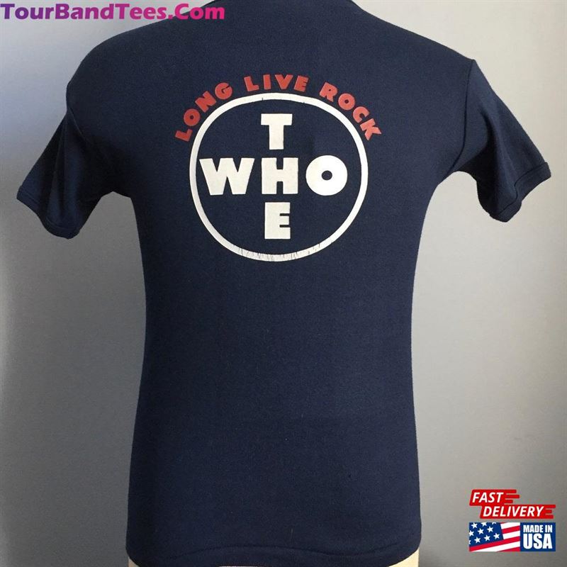 70S Vintage The Who Kids Are Alright Long Live Rock Band Promo Concert Movie T-Shirt Xs X Sweatshirt Hoodie 29Uf167003 – Utopia Fashion