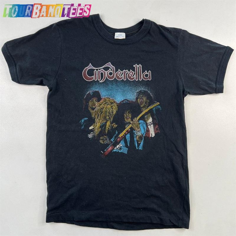 80’S Cinderella Band Tour Shirt Size L Classic Sweatshirt 29Uf174620 – Utopia Fashion