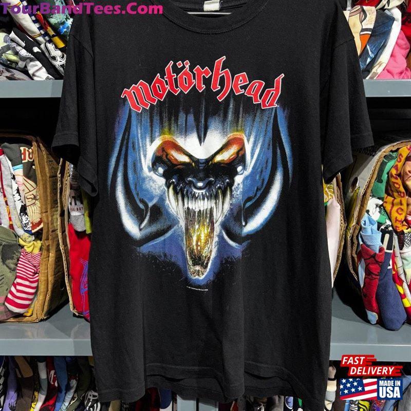 80S 90S Vintage Motorhead Band T Shirt Hoodie T-Shirt 29Uf177831 – Utopia Fashion