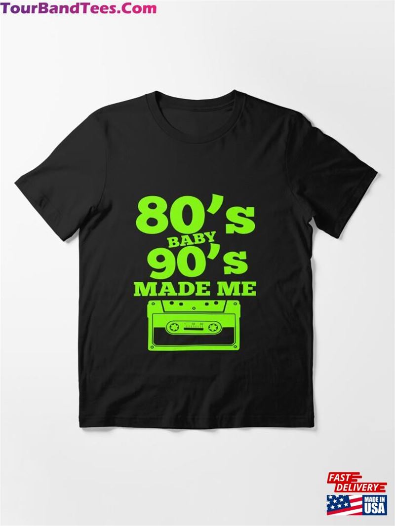 80S Baby 90S Made Me Cassette Retro Radium Color T Shirt T-Shirt Sweatshirt 29Uf167152 – Utopia Fashion