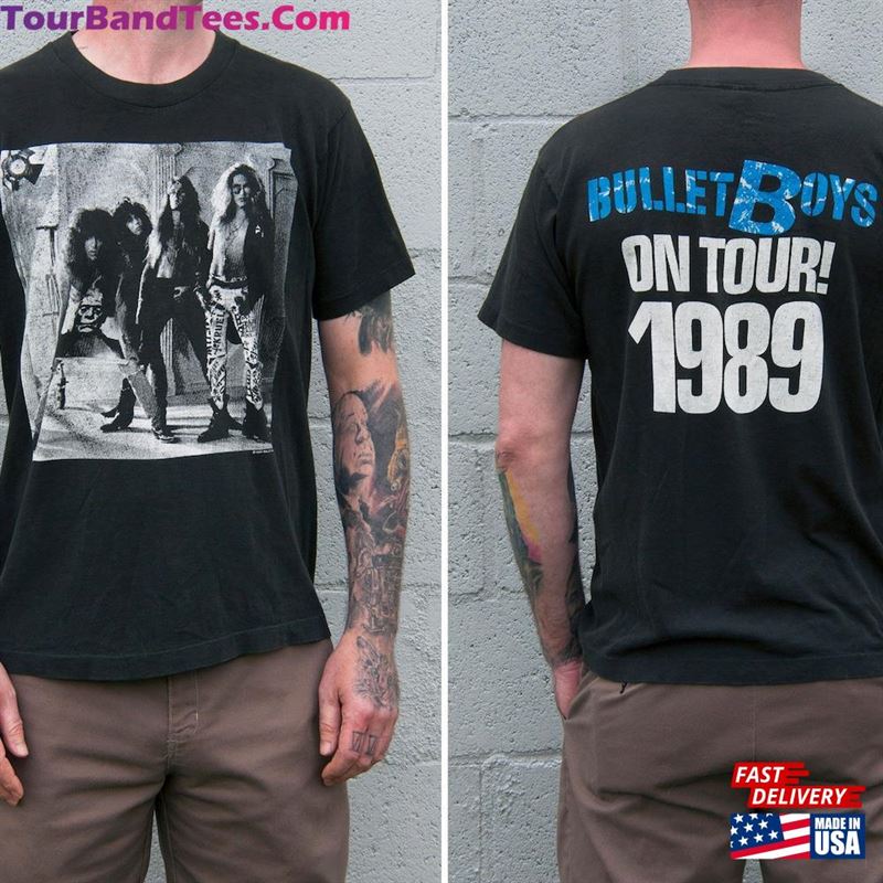 80S Vintage Bullet Boys Band T-Shirt Sweatshirt Classic 29Uf165017 – Utopia Fashion