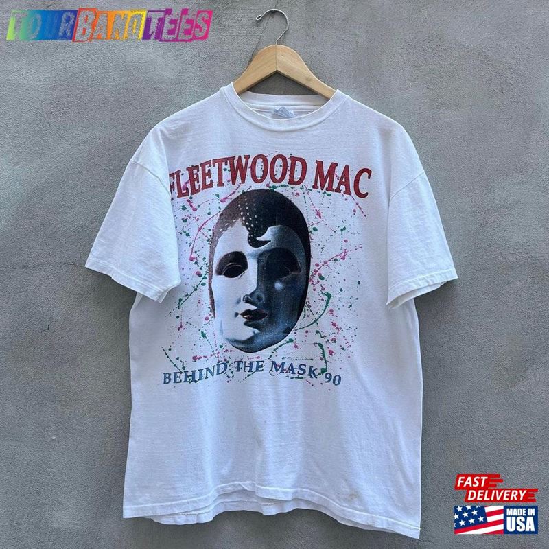 Fleetwood Mac Behind The Mask Tour T-Shirt Classic Unisex 29Uf170242 – Utopia Fashion