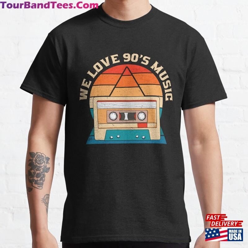 90’S Music Retro Vintage T Shrirt Design Classic T-Shirt Sweatshirt 29Uf167167 – Utopia Fashion