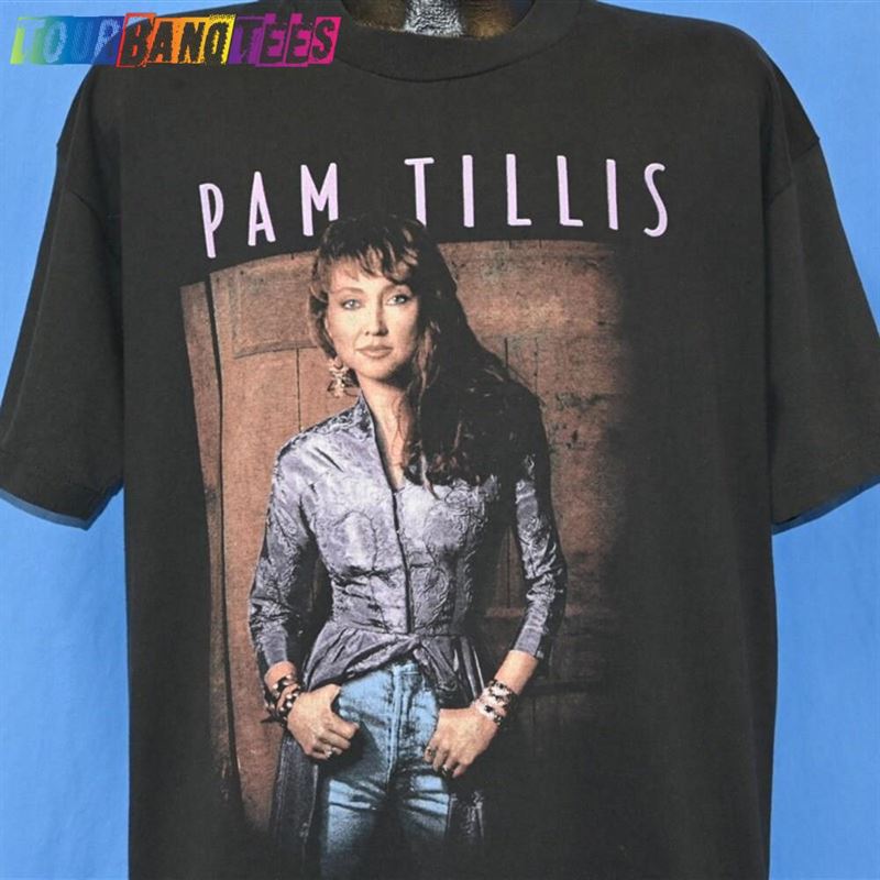 90S Pam Tillis Country Music Singer Black Concert T Shirt Extra Large Unisex T-Shirt 29Uf166799 – Utopia Fashion