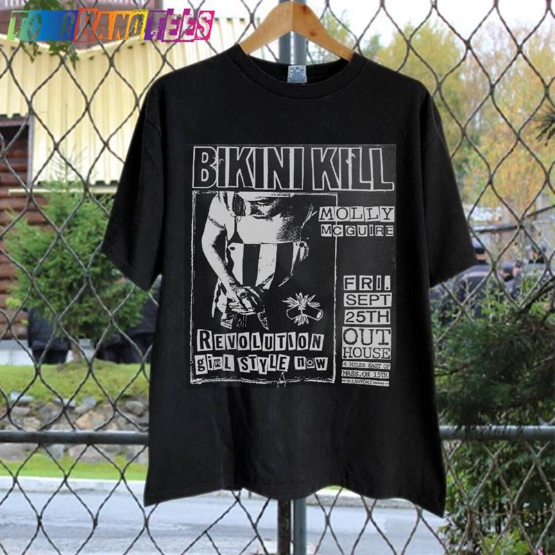 90S Retro Concert Music Vintage Hoodie Gift Fans Unisex Tee Bikini Kill Rock Classic 29Uf166899 – Utopia Fashion