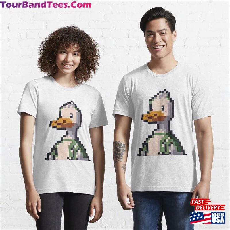 A Duck Funny Pixel Art Essential T-Shirt Hoodie Classic 29Uf182273 – Utopia Fashion