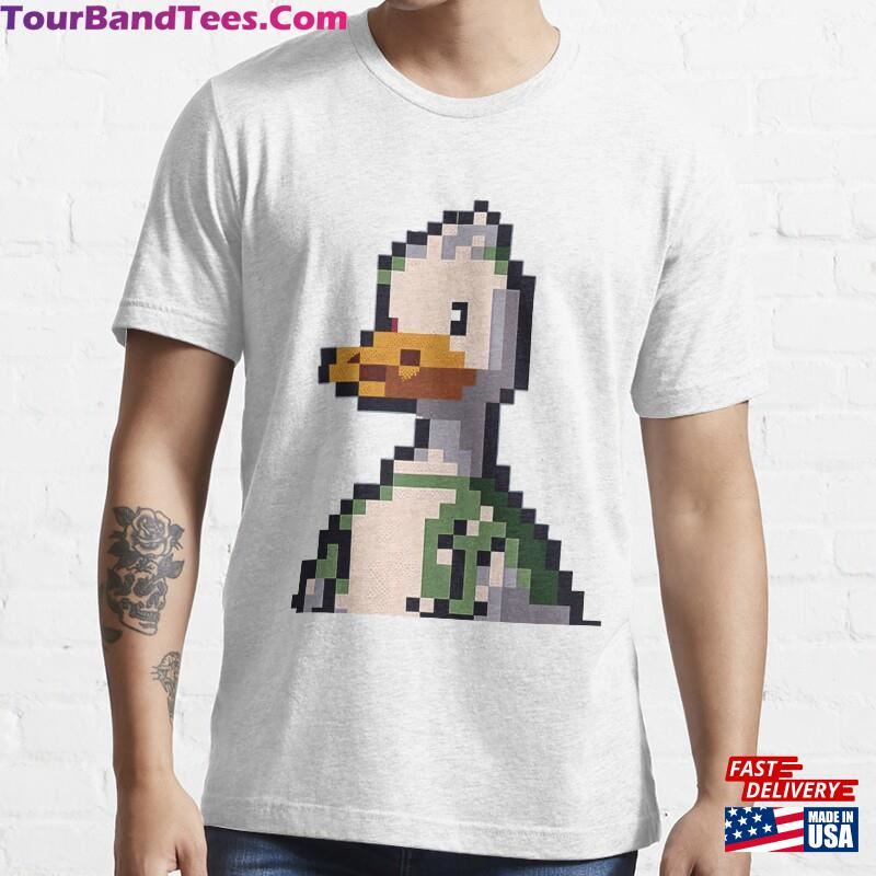 A Duck Funny Pixel Art Essential T-Shirt Hoodie Classic 29Uf182273 – Utopia Fashion