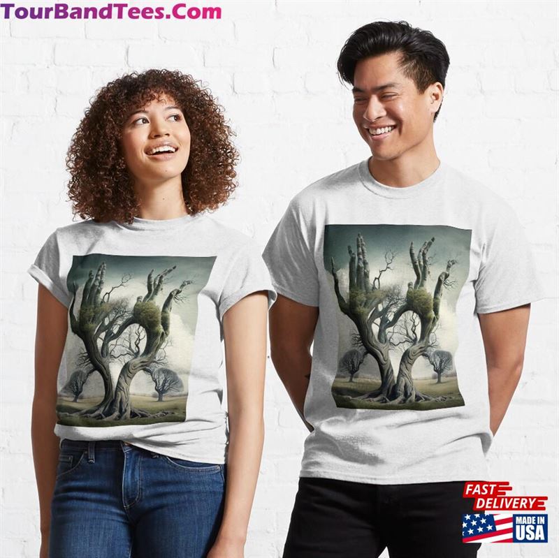 A Trees Like Hands Fingers Classic T-Shirt Sweatshirt 29Uf166661 – Utopia Fashion