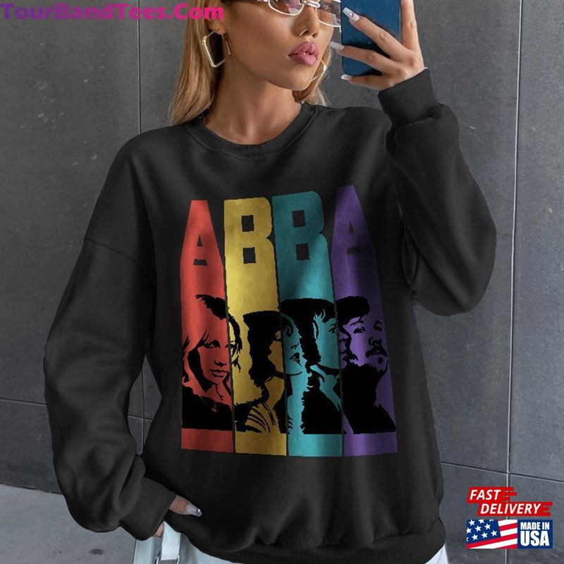 Ab Tour Shirt Band Sweatshirt Dancing Queen Hoodie Unisex 29Uf166975 – Utopia Fashion