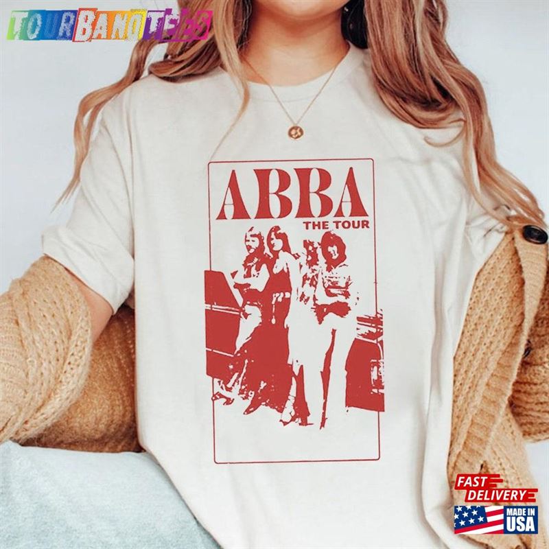 Abba Tour Shirt Band Sweatshirt Vintage The Tee Unisex T-Shirt 29Uf173956 – Utopia Fashion