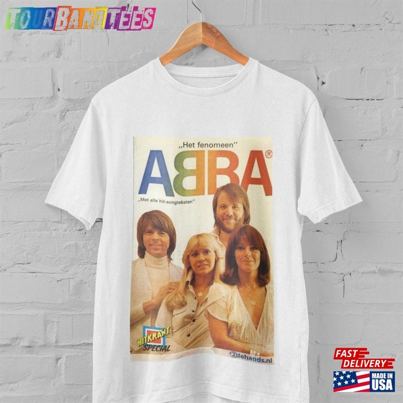 Abba Vintage T-Shirt Dancing Queen Unisex 29Uf173276 – Utopia Fashion