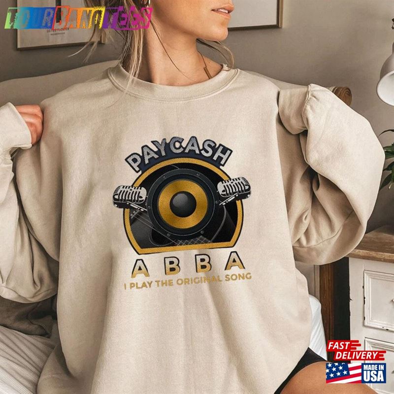 Abba I Play The Original Song T-Shirt Sweatshirt Classic 29Uf170478 – Utopia Fashion