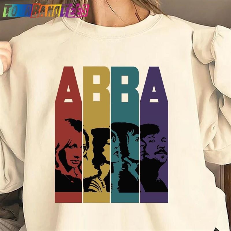 Abba The Tour T-Shirt Band Shirt Dancing Queen Hoodie Classic 29Uf179626 – Utopia Fashion