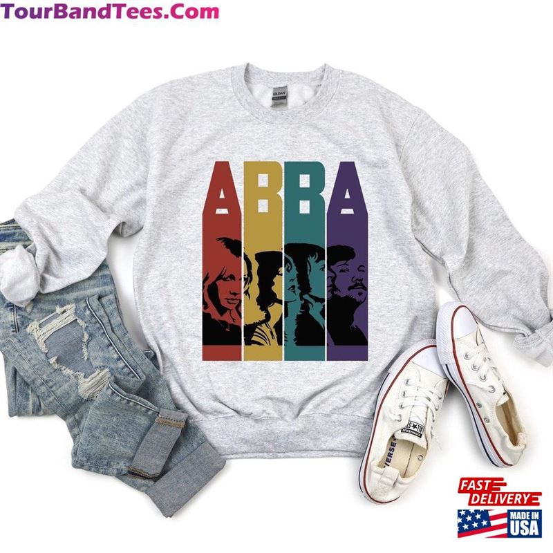 Abba The Tour T-Shirt Band Shirt Dancing Queen Sweatshirt 29Uf169416 – Utopia Fashion