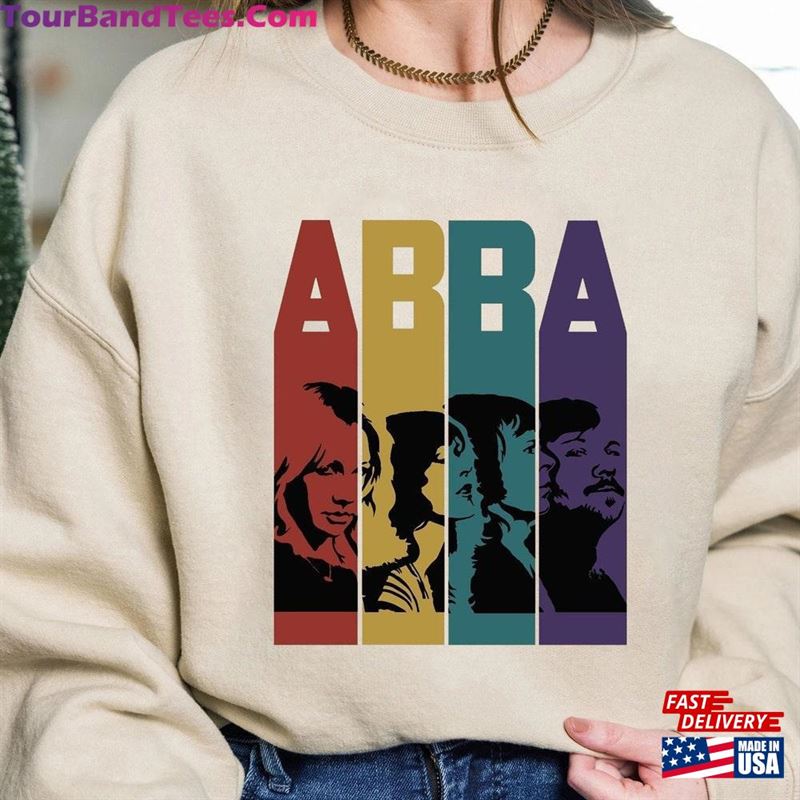 Abba The Tour T-Shirt Band Shirt Dancing Queen Sweatshirt 29Uf169416 – Utopia Fashion