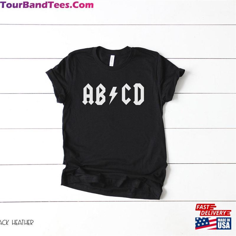 Abcd Rock And Roll T-Shirt Super Soft Vintage Unisex 29Uf167537 – Utopia Fashion