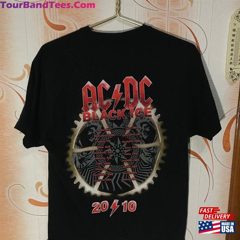 Ac Dc Tour T Shirt Classic T-Shirt 29Uf166064 – Utopia Fashion