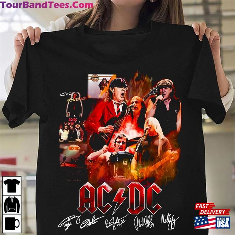 Ac Dc Band Shirt Acdc Rock And Roll Music Vintage Unisex Sweatshirt 29Uf166758 – Utopia Fashion