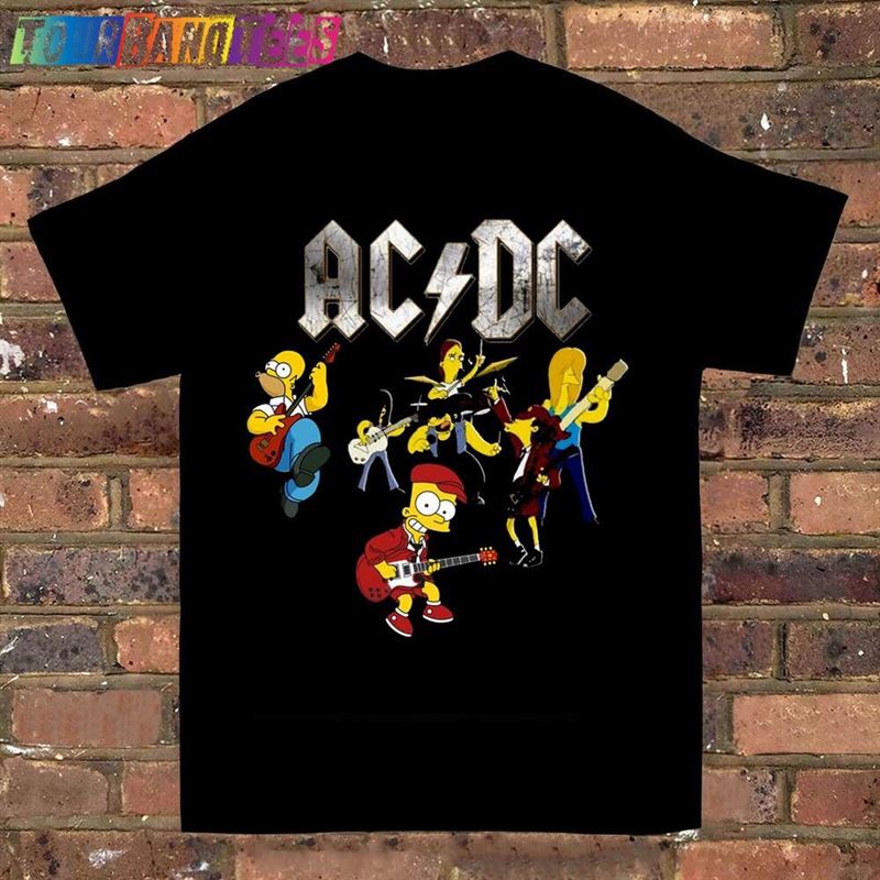 Ac Dc Bart Simpson Shirt Vintage Acdc Classic Sweatshirt 29Uf165240 – Utopia Fashion