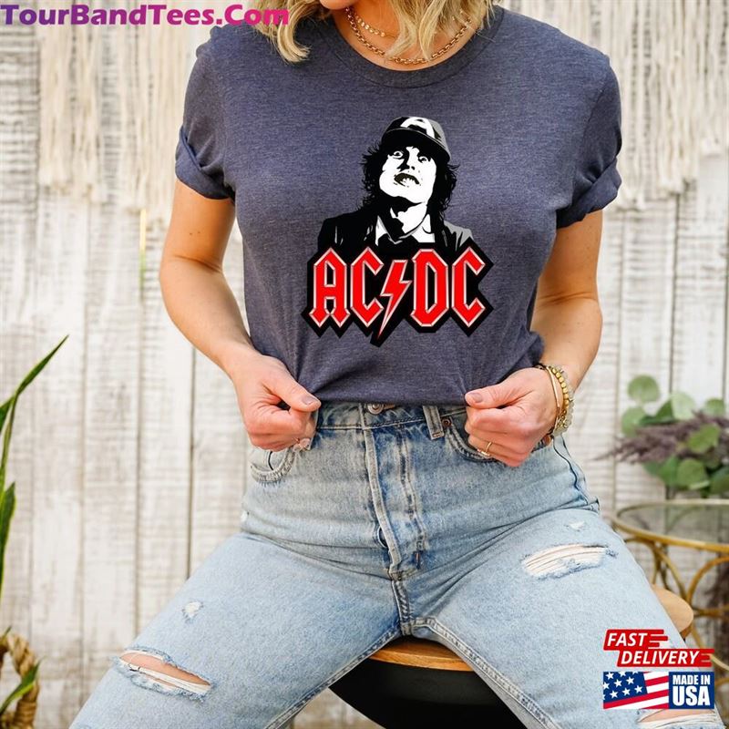 Ac Dc Rock N’Roll T-Shirt Classic 29Uf168188 – Utopia Fashion