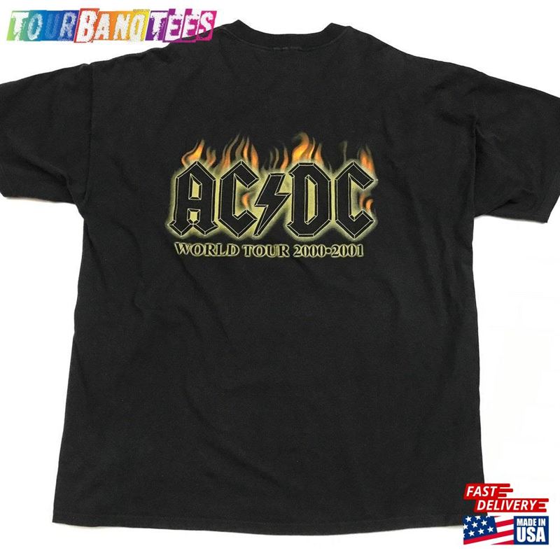 Ac Dc T Shirt Official Hell Unisex T-Shirt 29Uf173914 – Utopia Fashion