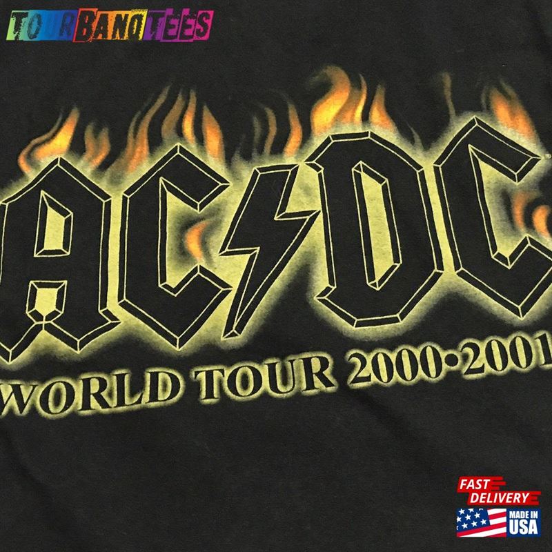 Ac Dc T Shirt Official Hell Unisex T-Shirt 29Uf173914 – Utopia Fashion