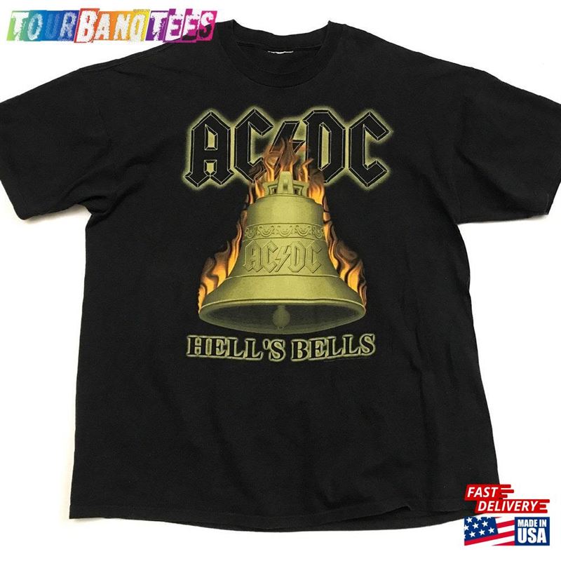 Ac Dc T Shirt Official Hell Unisex T-Shirt 29Uf173914 – Utopia Fashion